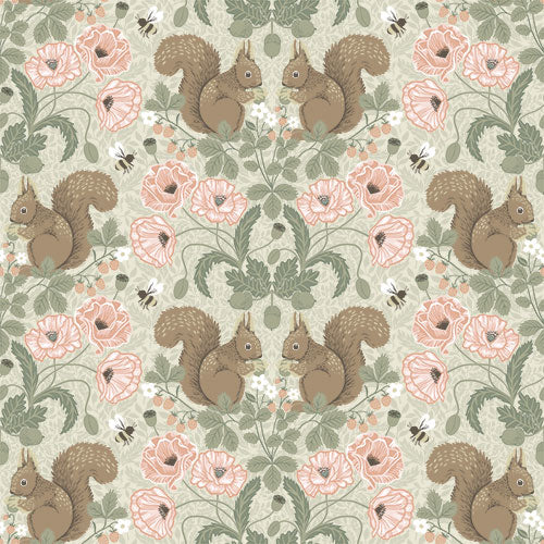 Papier peint Midbec - Kurre - Rose