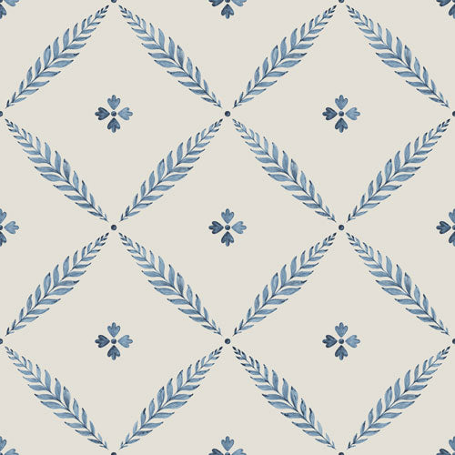 Papier peint Midbec - Henry - Bleu