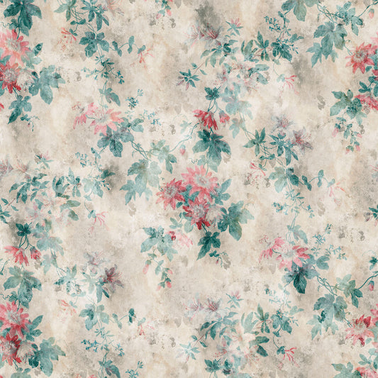 Papier peint Sandberg - Passion fanée beige (Fresque)