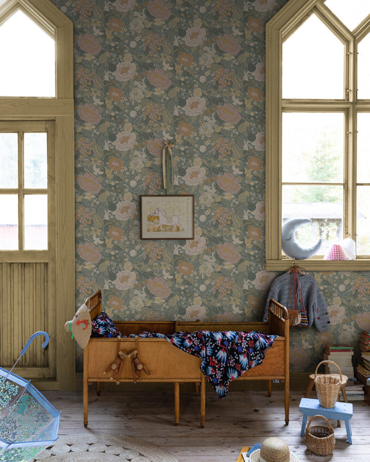 Papier peint Midbec - Växa - Gris