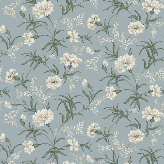 Sandberg Wallpaper - Emilie Sky Blue