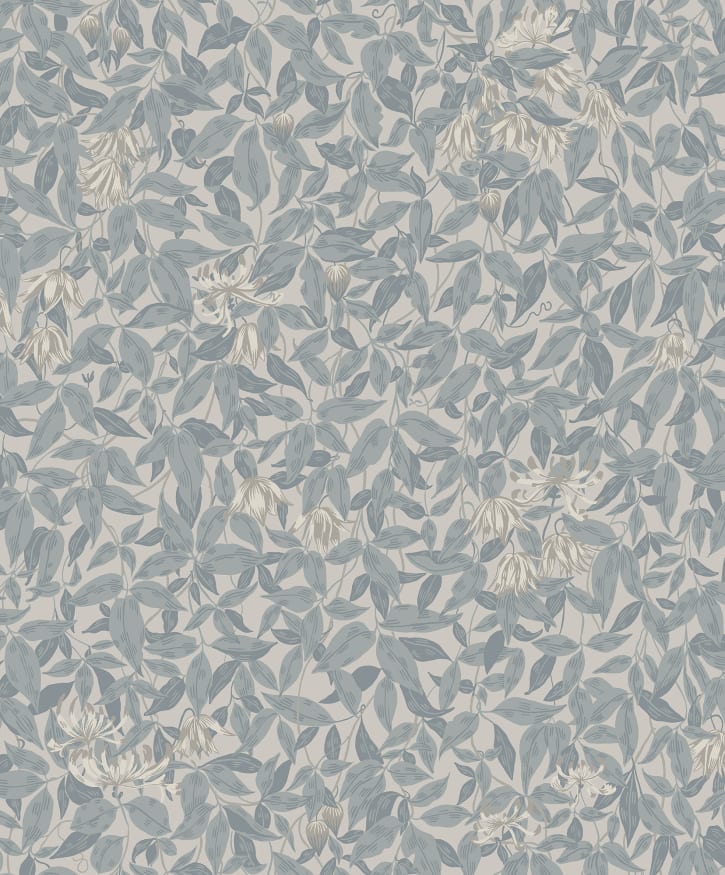 Papier peint Sandberg - Linnea Bleu Brumeux