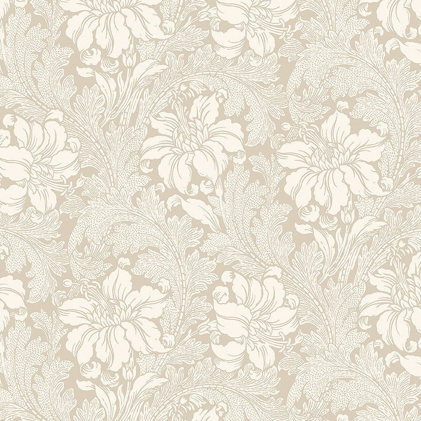Papier peint Borastapeter - Acanthus - Beige