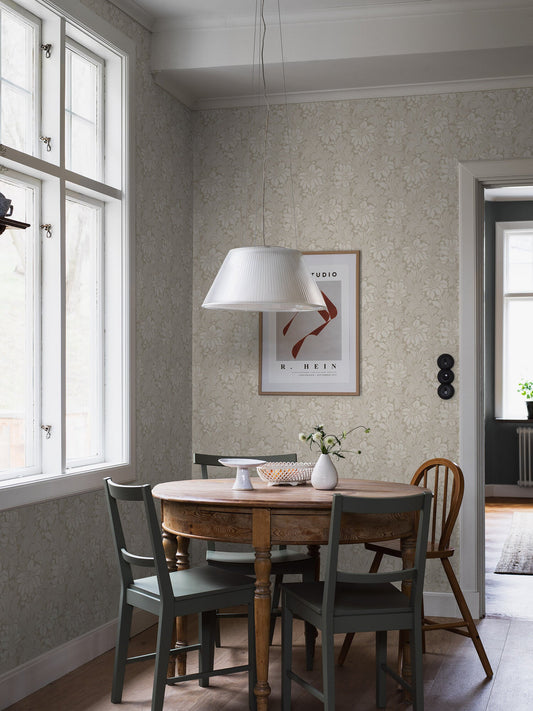 Papier peint Borastapeter - Acanthus - Beige