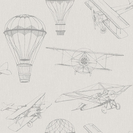 Papier peint Borastapeter - Bon Voyage - Beige