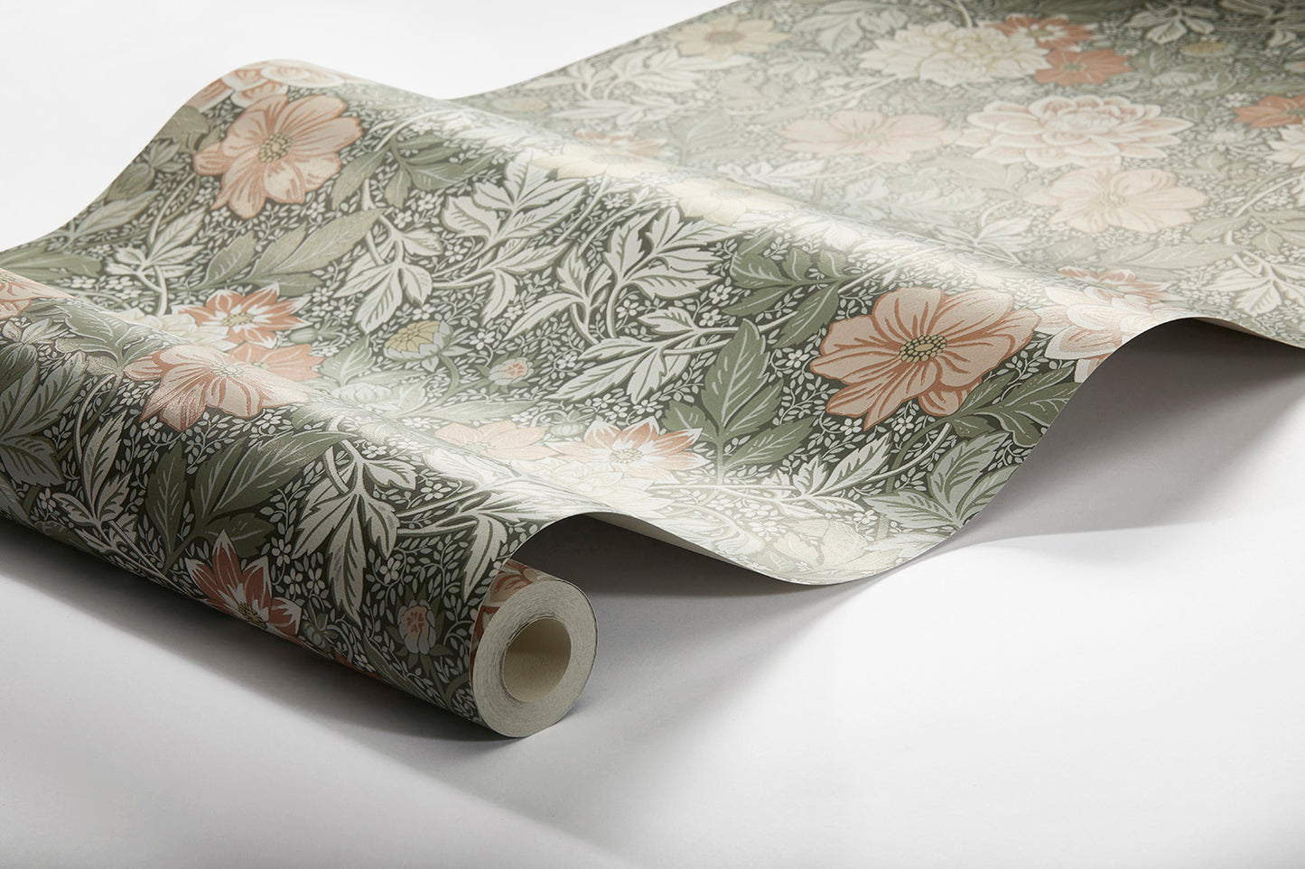 Borastapeter Wallpaper - Dahlia Garden 7666 - Dark Green