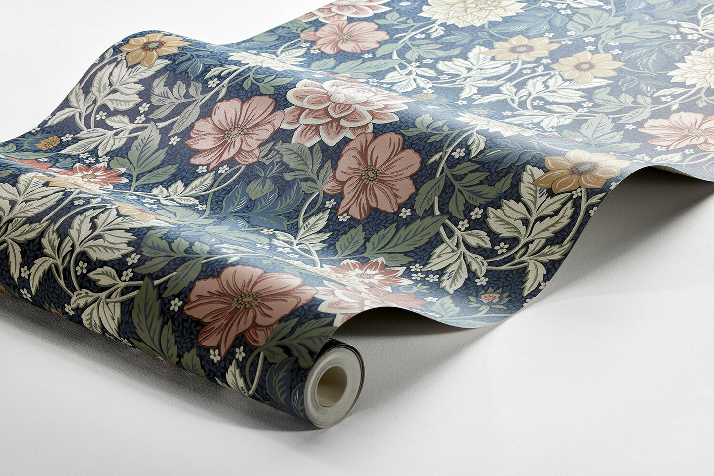 Borastapeter Wallpaper - Dahlia Garden 7690 - Dark Blue