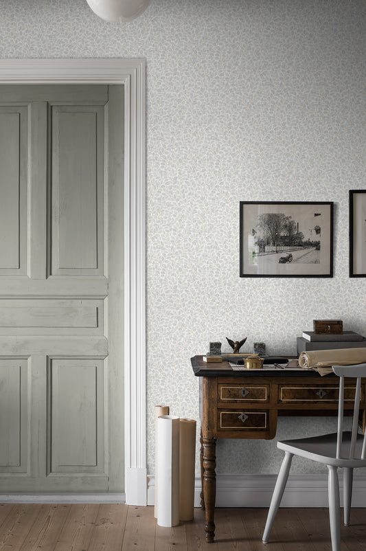 Borastapeter Wallpaper - Hazel 7661 - Light Gray
