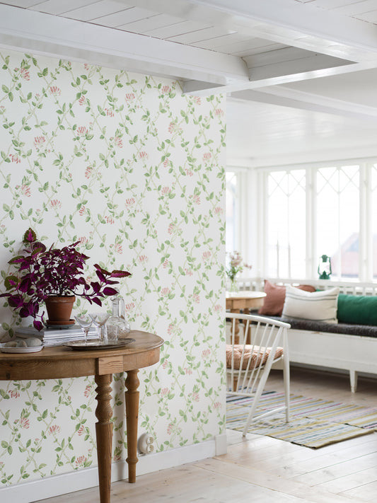 Papier peint Borastapeter - Treillis de chèvrefeuille