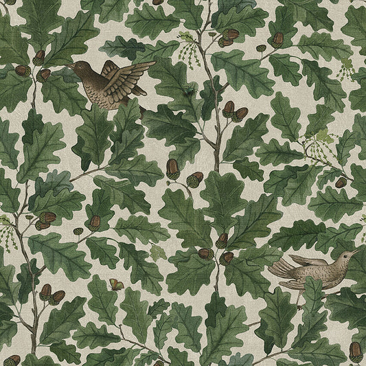 Borastapeter Wallpaper - In the oak - Beige