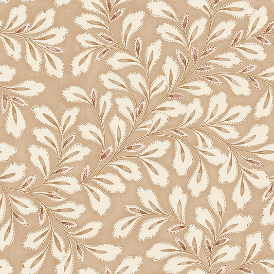 Borastapeter Wallpaper - Liv 7430 - Terracotta & Beige