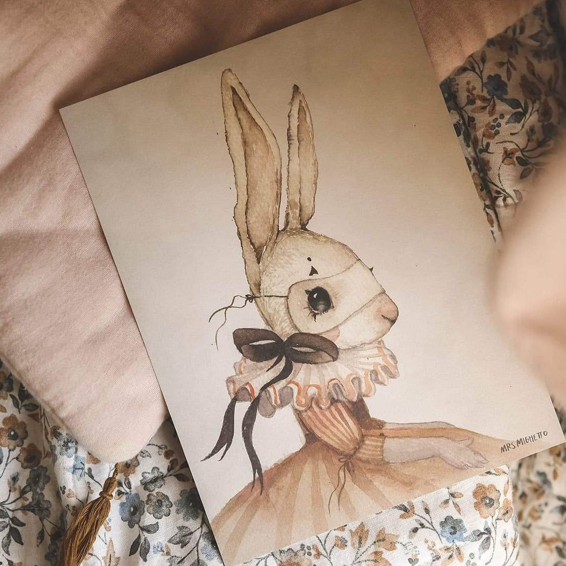 Art de crèche - Mademoiselle Iris