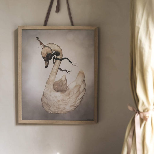 Nursery Art - Dear Swan