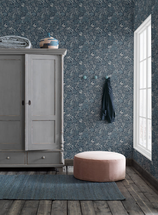 Papier peint Borastapeter - Nocturne - Bleu