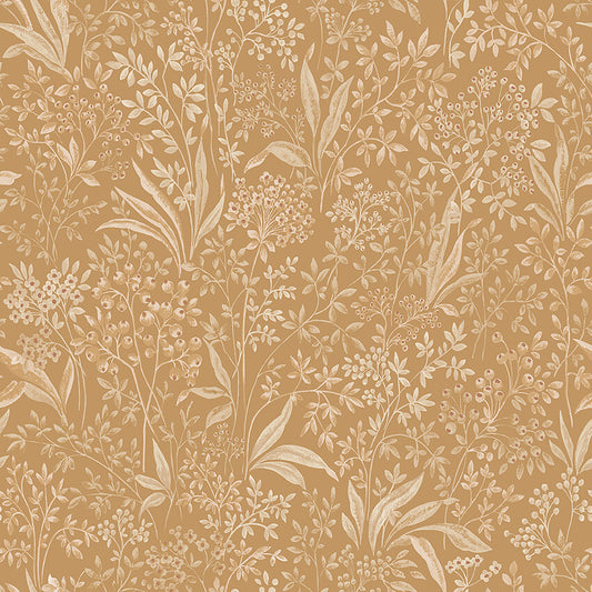 Borastapeter Wallpaper - Nocturne 2022 - Yellow