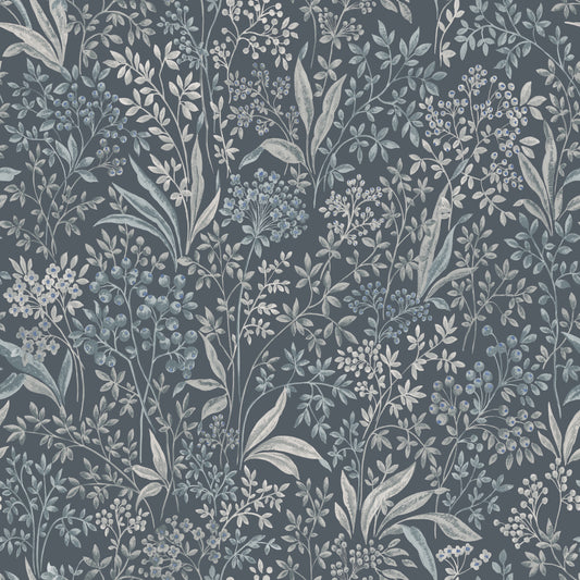 Papier peint Borastapeter - Nocturne - Bleu