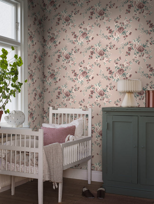 Papier peint Borastapeter - Nomi Rose