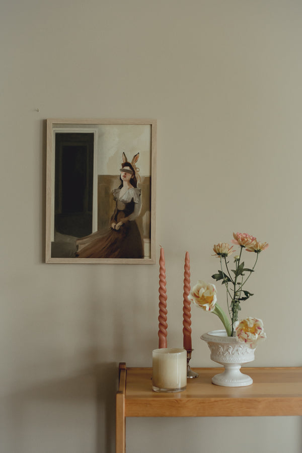 Art mural - Lady Almond