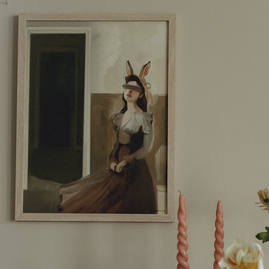 Art mural - Lady Almond