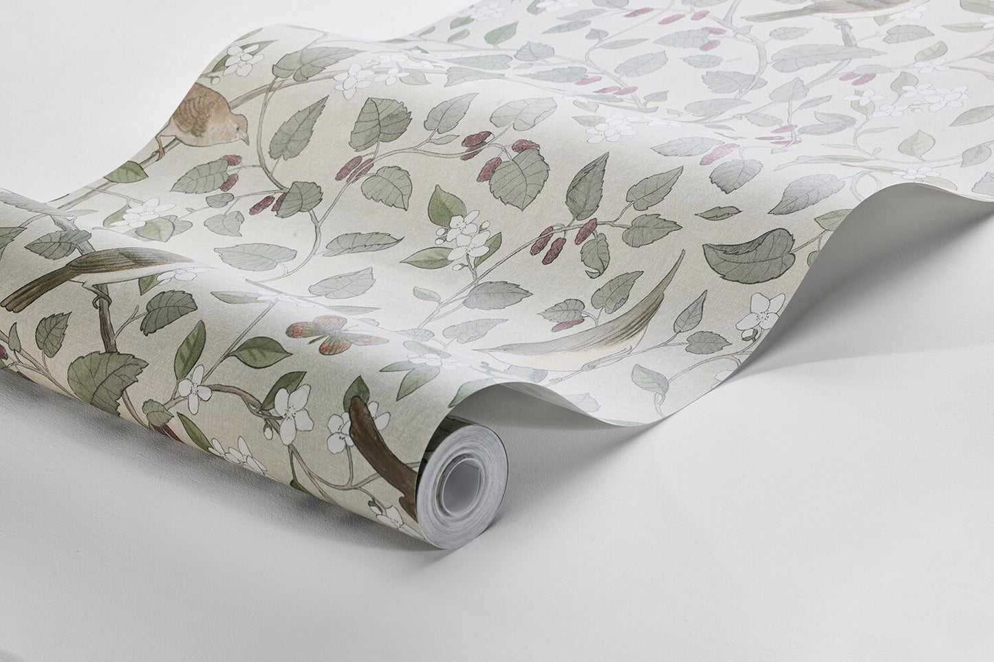 Papier peint Borastapeter - Oiseaux chanteurs 2056 - Beige