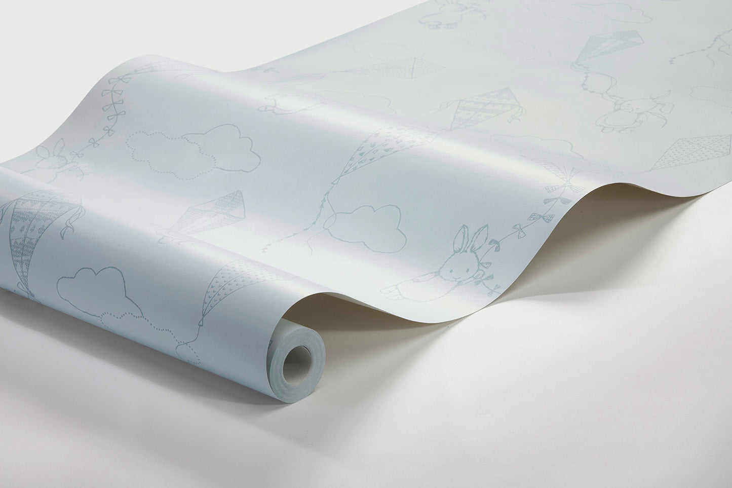 Papier peint Borastapeter - Cerfs-volants, En haut et loin - Bleu