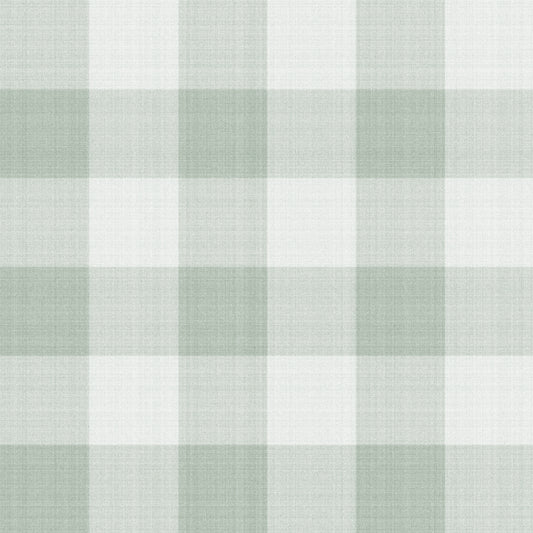 Wallpaper Checks - Linen - Green