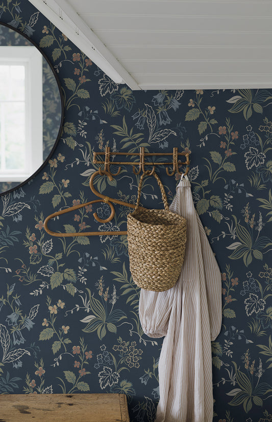 Papier peint Borastapeter - Folklore 3262 - Bleu