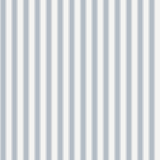 Wallpaper Stripes - French - Blue