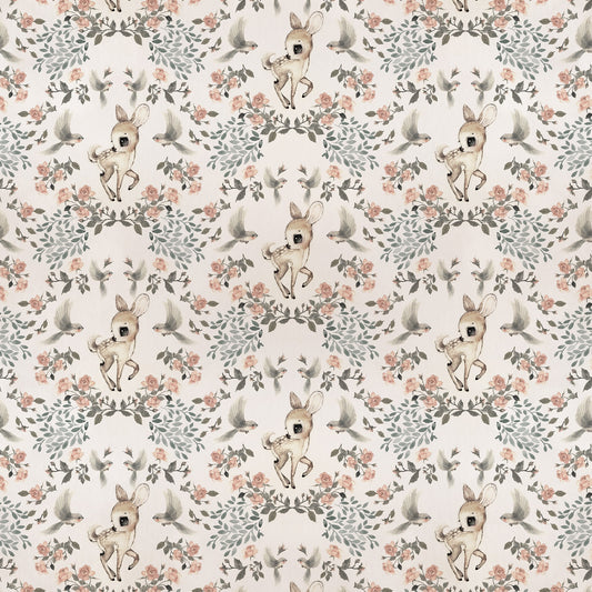 Papier peint pour chambre d'enfant - Oh Deer par Mrs Mighetto