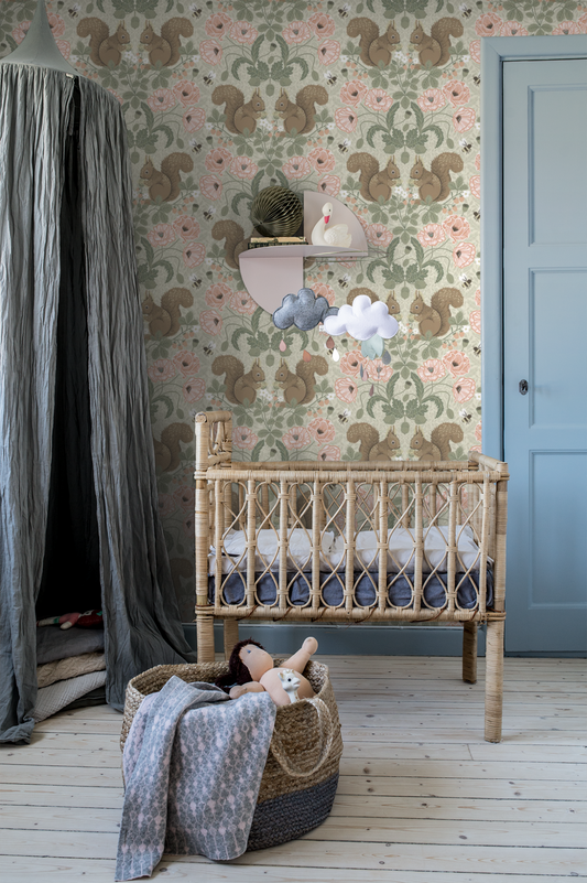 Papier peint Midbec - Kurre - Rose