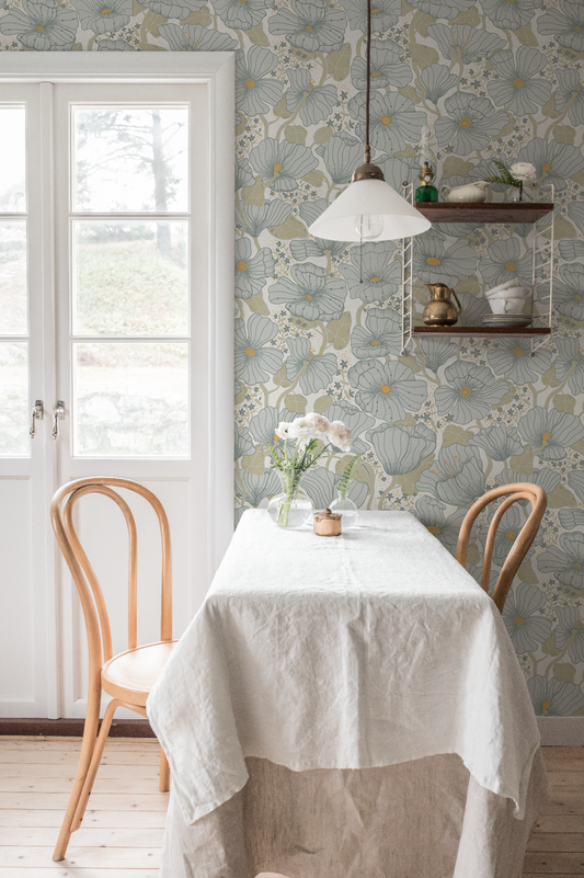 Papier peint Midbec - Matilda - Bleu