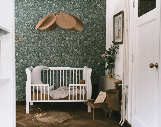 Papier peint Borastapeter - Nocturne 7270 - Vert foncé