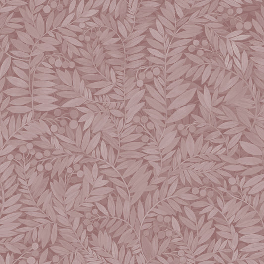 Papier peint gris d'été - Eve - Rose