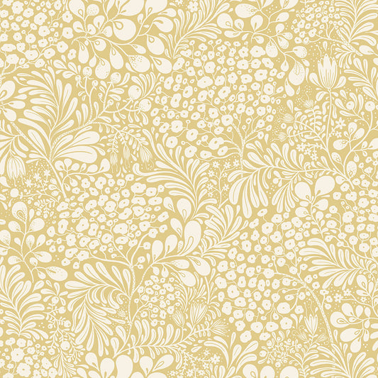 Papier peint Midbec - Siv jaune