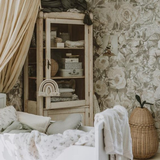 Poppies for Marlene - Soft Cream (Sample)